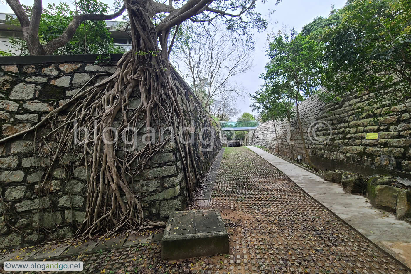 Lyemun Fort - The Ditch to The Main Gate Crossing